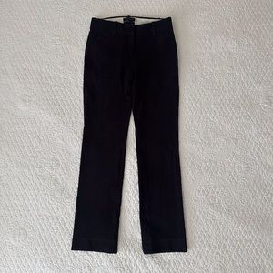 J. Crew Campbell Trouser Pants in Bi-Stretch Cotton Women’s 00 Petite